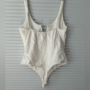 Lulus size L white bodysuit